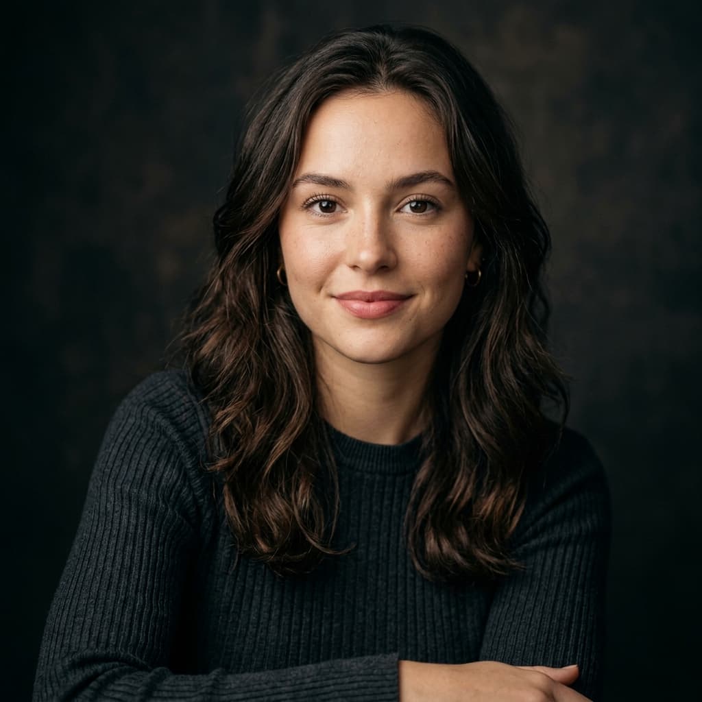 Professional studio portrait