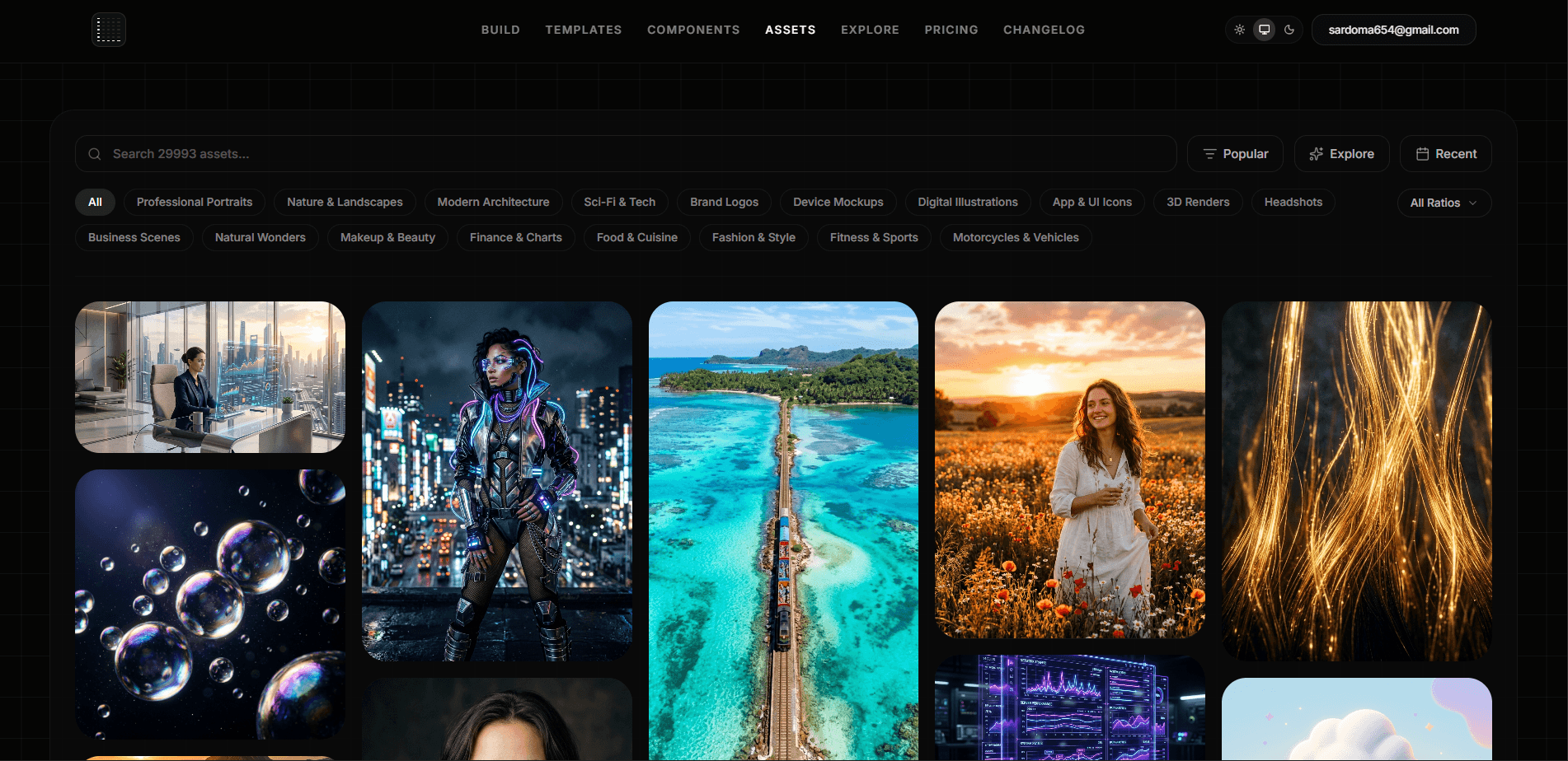 Global Assets & Media Library